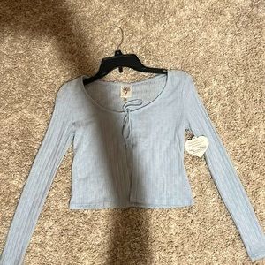 Long sleeve cardigan/top